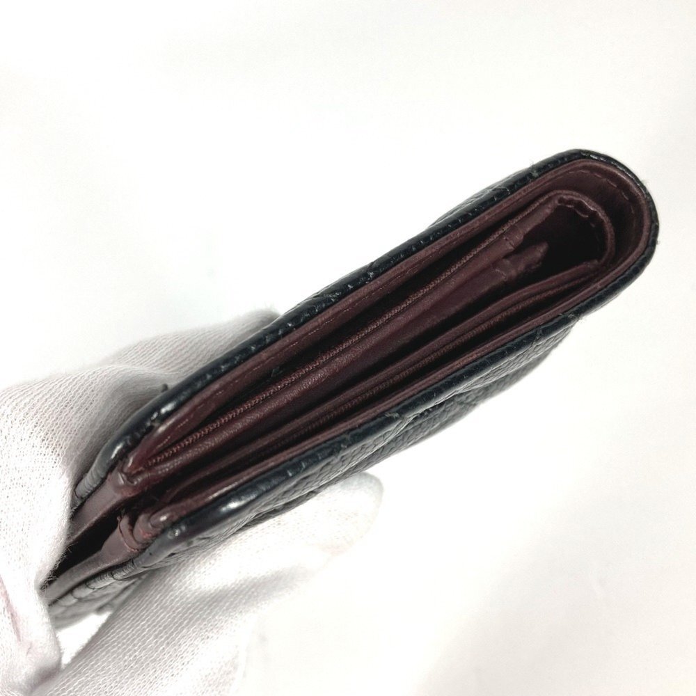 CHANEL Authentic Black Caviar Leather Logo Wallet - Picture 13 of 16